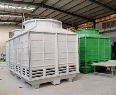 玻璃钢冷却塔的空气换热及钢结构要求